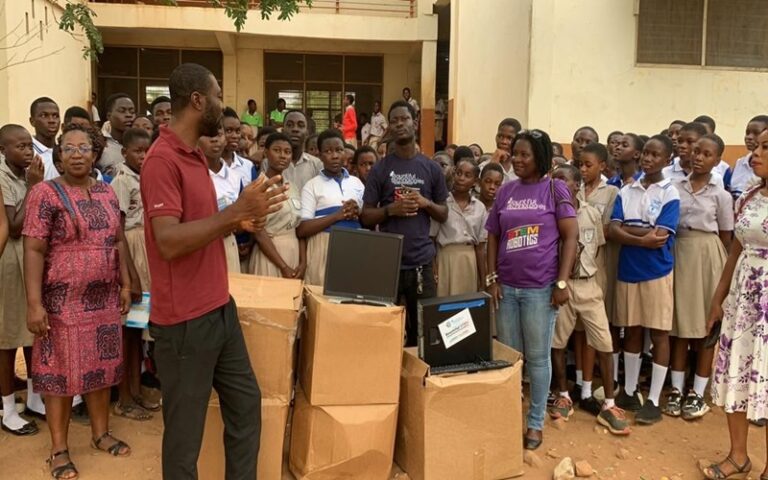 Computer Donation Boosted STEM and Literacy Education in Ga South Municipality